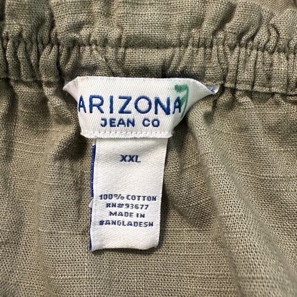 Arizona Jean Co Women's Button Off Shoulder Size XXL Pockets Classic Timeless - Picture 3 of 4